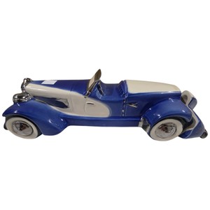 Heritage China Blue & White Classic Car Decorative Ceramic Auto After Shave Bottle