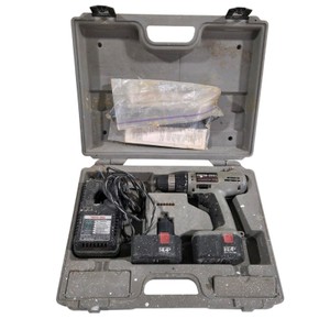 Porter-Cable Model 872 14.4V Cordless Driver Drill Kit w Case, Charger & 2 Batteries  Untested