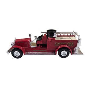 1922 Signature Models Forest City Fire Dept Die-Cast Fire Truck Coin Bank, 119th IFA Convention 1997