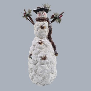 Pacific Rim Snowman Figurine, Christmas Winter Decor