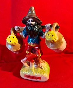 Vintage Plastic Hillbilly Blow Mold Salt And Pepper Grand ole Opry Honk Kong
