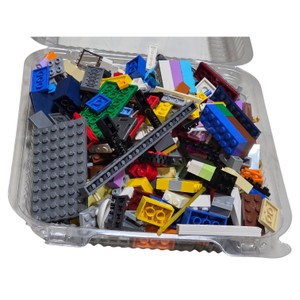 Assorted LEGO Building Bricks, Plates & Specialty Parts Lot  Approx. 1 lb 2 oz