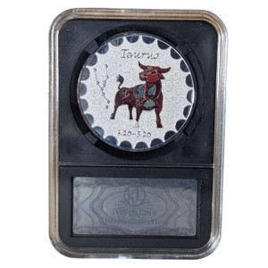 Taurus Zodiac Commemorative CoinMedallion 420520 in Display Holder