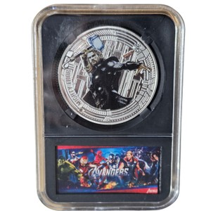 2019 New Zealand Marvel Mighty Thor Collectible Coin with Display Holder