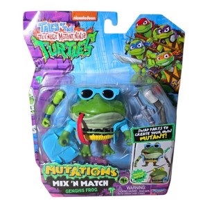TMNT Mutations Mix N Match Genghis Frog Action Figure  New in Package
