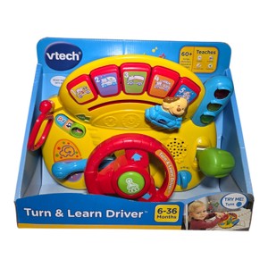 VTech Turn & Learn Driver Interactive Learning Toy Model 1666  Ages 6-36 Months