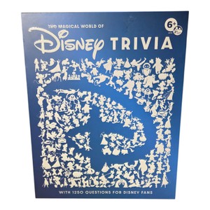 The Magical World of Disney Trivia Board Game  1,250 Questions, Ages 6