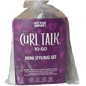 Lot of 4 Not Your Mothers Curl Talk To Go Mini Styling Sets  3-Piece Kits