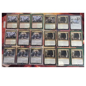 Magic The Gathering MTG Foil Rare Card Lot of 18  Munda, Dust Stalker & March from the Tomb