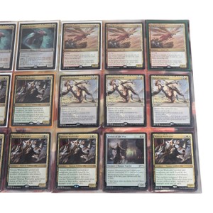 Magic The Gathering MTG Foil & Rare Card Lot of 18  Veteran Warleader