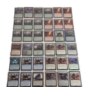 Magic The Gathering MTG Foil Rare Card Lot of 36  Tragic Arrogance & Molten Vortex