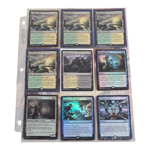 Magic The Gathering 9-Card Foil Promo Lot Canopy Vista Serum Visions BFZ