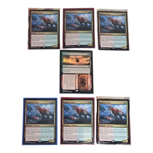 Magic The Gathering MTG Foil Rare Card Lot of 7  6 Regisaur Alpha  Heaven  Earth
