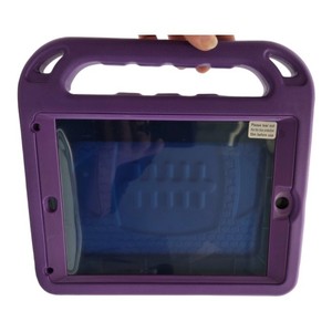 iPad 5th 6th Generation Shockproof Case with Built-In Screen Protector Purple