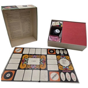 Vintage 1969 Behind The 8 Ball Board Game Selchow