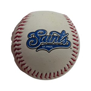 St. Paul Saints Signed Baseball Minor League Autographed Team Logo Souvenir Ball