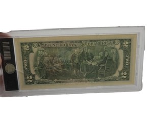 Chaco Culture National Historical Park Note - $2 Two Dollar Bill New Mexico