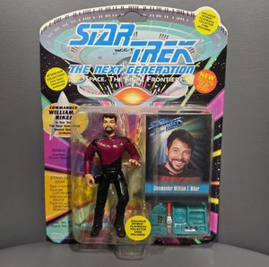Star Trek The Next Generation William T. Riker Action Figure 5 Commander TNG