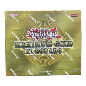 Sealed Yu-Gi-Oh Maximum Gold El Dorado 1st Edition English TCG Box