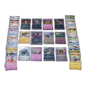 Pokmon TCG Large Mixed Lot 50 Cards  Morpeko ex, Luxray, Sylveon, Spiritomb