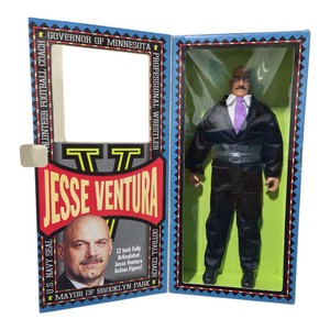 Jesse Ventura Man of Action 12 Articulated Action Figure  Governor of Minnesota