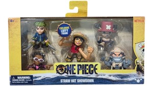 Netflix One Piece Straw Hat Showdown 5-Figure Set Zoro Luffy Chopper Mr. Five Wapol
