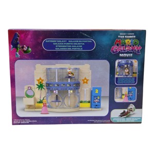 Jakks Pacific Super Mario Galaxy Movie Gateway Galaxy Playset w Captain Toad & Peach