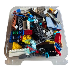 Assorted LEGO & Compatible Building Bricks Parts Lot  Approx. 1 lb 1.6 oz