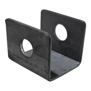 Lot of 40 Weldable Steel U Brackets with Mounting Holes  ZJ36-T20