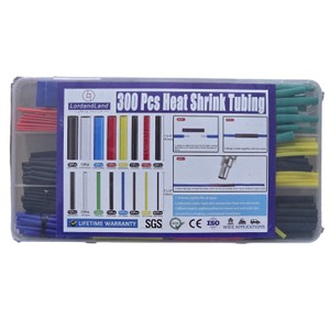 LordandLand 300-Piece Heat Shrink Tubing Kit  21 Ratio, 6 Colors, 11 Sizes
