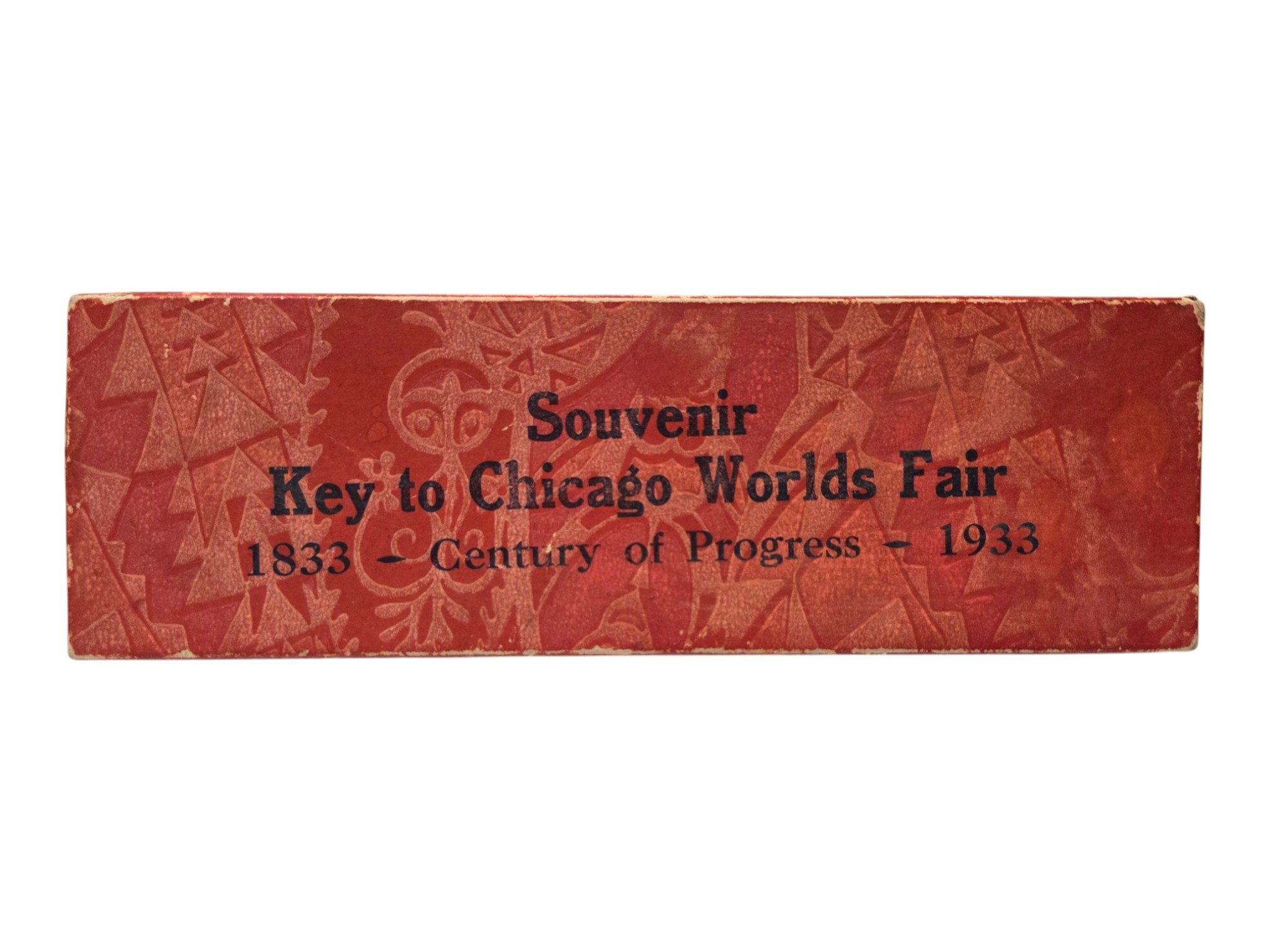1933 Chicago World's Fair Century of Progress Souvenir Key in