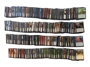 Large Magic The Gathering Card Lot w StarCityGames Regional Championships Playmat