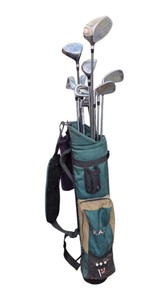 RAM Golf Club Set With Carry Bag, Driver, Woods, Irons & Putter