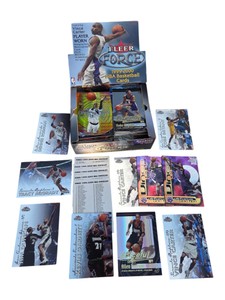 1999-2000 Fleer Force Basketball Cards With Kobe, Vince Carter, Garnett & Iverson