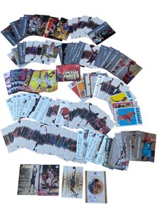 Large Basketball Card Lot With SP Authentic, Fleer Force, Ovation, Jordan & Garnett