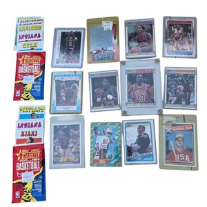 Sports Card Lot With Michael Jordan, Jerry Rice, Bo Jackson, Mark McGwire & Topps Heritage Packs