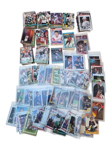 Mixed Sports Trading Card Lot With Michael Jordan, Nolan Ryan, Gretzky, Frank Thomas & More