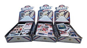 1990-91 Upper Deck NHL Hockey Cards With Display Boxes