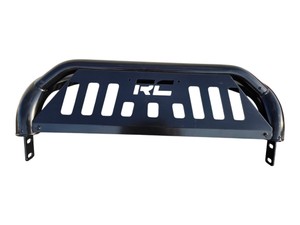 Rough Country Black Bull Bar  Front Bumper Guard  Vehicle Accessory