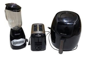BlackDecker Blender, Hamilton Beach Toaster & PowerXL Air Fryer - Untested Kitchen Appliances