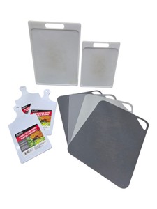 Mixed Cutting Board Lot - White Paddle Boards, Flexible Boards & Large Plastic Boards