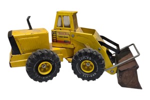 Vintage Tonka Turbo-Diesel Yellow Front Loader Construction Toy