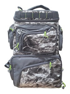 Retail value $250 - $350. Evolution Fishing Tackle Backpack With Lures, Tackle Boxes, Magellan GPS & Fishing Gear