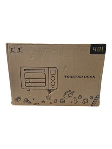 new 48L Toaster Oven HF48 - 1500W Black Countertop Oven
