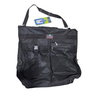 Transworld Black Garment Bag With Protg Luggage Tags