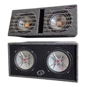 Pair of Subwoofer Speaker Boxes  Kicker & PremierSub Zero Enclosures
