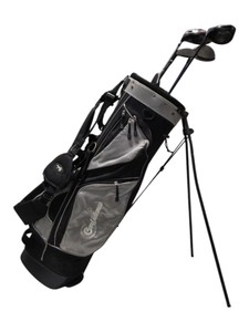 Golf Club Lot With Confidence Stand Bag  Mixed Woods, Drivers & Irons