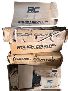 Rough Country Suspension Parts Lot  Chevy SilveradoGMC Sierra 1500 Lift Kit Components
