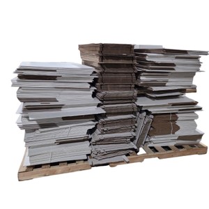 Lot of Approximately 375 Banker Style Cardboard Storage  File Boxes With Lids