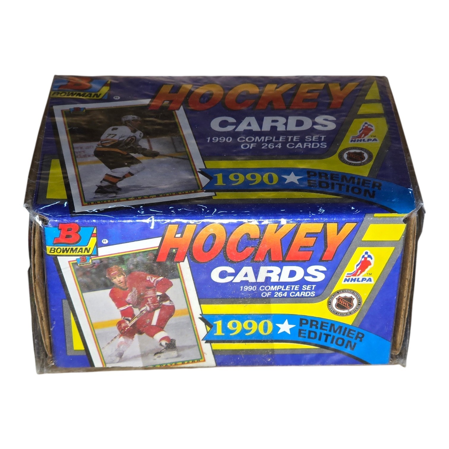 1990 Bowman Hockey Premier Edition Complete Set  264 Cards  Sealed Box